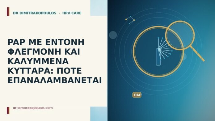 PAP ΜΕ ΕΝΤΟΝΗ ΦΛΕΓΜΟΝΗ ΚΑΙ ΚΑΛΥΜΜΕΝΑ ΚΥΤΤΑΡΑ: ΠΟΤΕ ΕΠΑΝΑΛΑΜΒΑΝΕΤΑΙ PAP ΜΕ ΕΝΤΟΝΗ ΦΛΕΓΜΟΝΗ ΚΑΙ ΚΑΛΥΜΜΕΝΑ ΚΥΤΤΑΡΑ: ΠΟΤΕ ΕΠΑΝΑΛΑΜΒΑΝΕΤΑΙ