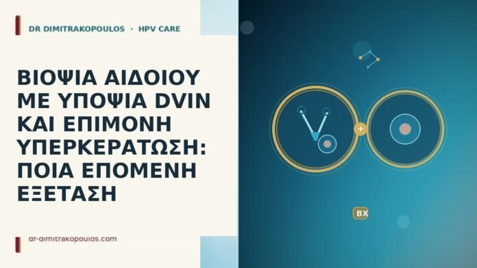 ΒΙΟΨΙΑ ΑΙΔΟΙΟΥ ΜΕ ΥΠΟΨΙΑ DVIN ΚΑΙ ΕΠΙΜΟΝΗ ΥΠΕΡΚΕΡΑΤΩΣΗ: ΠΟΙΑ ΕΠΟΜΕΝΗ ΕΞΕΤΑΣΗ ΒΙΟΨΙΑ ΑΙΔΟΙΟΥ ΜΕ ΥΠΟΨΙΑ DVIN ΚΑΙ ΕΠΙΜΟΝΗ ΥΠΕΡΚΕΡΑΤΩΣΗ: ΠΟΙΑ ΕΠΟΜΕΝΗ