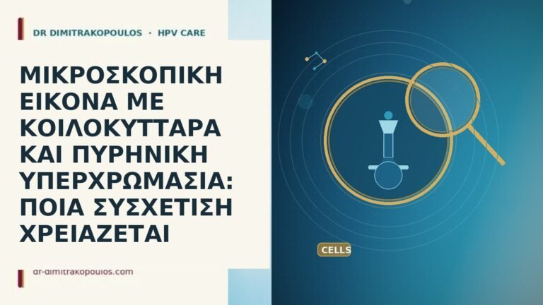 ΜΙΚΡΟΣΚΟΠΙΚΗ ΕΙΚΟΝΑ ΜΕ ΚΟΙΛΟΚΥΤΤΑΡΑ ΚΑΙ ΠΥΡΗΝΙΚΗ ΥΠΕΡΧΡΩΜΑΣΙΑ: ΠΟΙΑ ΣΥΣΧΕΤΙΣΗ ΧΡΕΙΑΖΕΤΑΙ