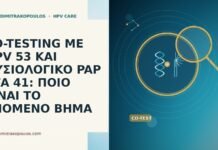 CO-TESTING ΜΕ HPV 53 ΚΑΙ ΦΥΣΙΟΛΟΓΙΚΟ PAP ΣΤΑ 41: ΠΟΙΟ