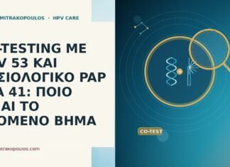CO-TESTING ΜΕ HPV 53 ΚΑΙ ΦΥΣΙΟΛΟΓΙΚΟ PAP ΣΤΑ 41: ΠΟΙΟ ΕΙΝΑΙ ΤΟ ΕΠΟΜΕΝΟ ΒΗΜΑ CO-TESTING ΜΕ HPV 53 ΚΑΙ ΦΥΣΙΟΛΟΓΙΚΟ PAP ΣΤΑ 41: ΠΟΙΟ