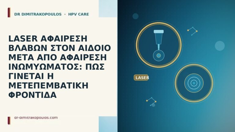 LASER ΑΦΑΙΡΕΣΗ ΒΛΑΒΩΝ ΣΤΟΝ ΑΙΔΟΙΟ ΜΕΤΑ ΑΠΟ ΑΦΑΙΡΕΣΗ ΙΝΩΜΥΩΜΑΤΟΣ: ΠΩΣ