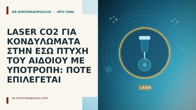 LASER CO2 ΓΙΑ ΚΟΝΔΥΛΩΜΑΤΑ ΣΤΗΝ ΕΣΩ ΠΤΥΧΗ ΤΟΥ ΑΙΔΟΙΟΥ ΜΕ