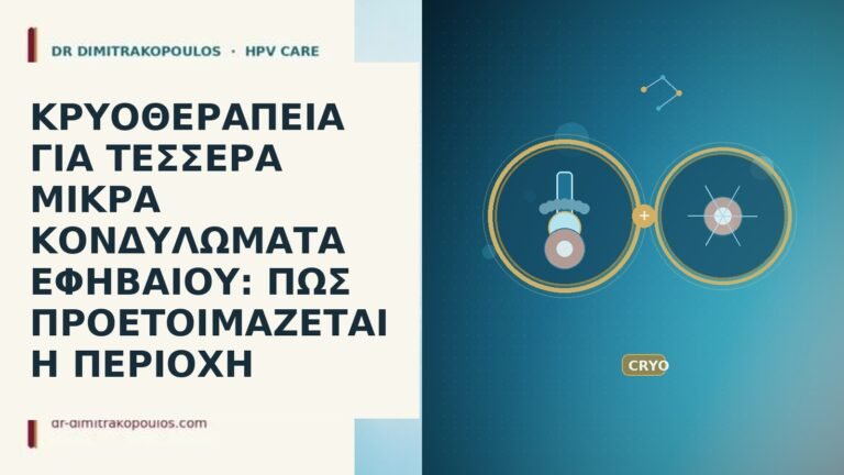 ΚΡΥΟΘΕΡΑΠΕΙΑ ΓΙΑ ΤΕΣΣΕΡΑ ΜΙΚΡΑ ΚΟΝΔΥΛΩΜΑΤΑ ΕΦΗΒΑΙΟΥ: ΠΩΣ ΠΡΟΕΤΟΙΜΑΖΕΤΑΙ Η ΠΕΡΙΟΧΗ