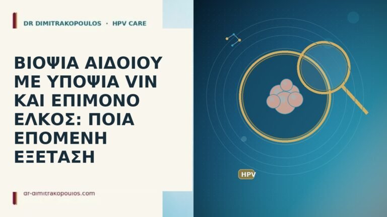 ΒΙΟΨΙΑ ΑΙΔΟΙΟΥ ΜΕ ΥΠΟΨΙΑ VIN ΚΑΙ ΕΠΙΜΟΝΟ ΕΛΚΟΣ: ΠΟΙΑ ΕΠΟΜΕΝΗ