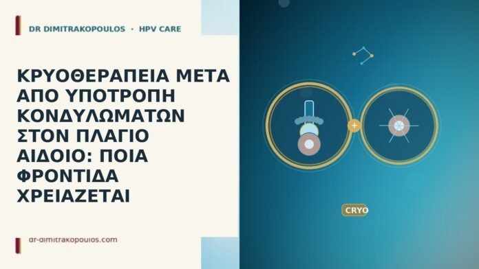 ΚΡΥΟΘΕΡΑΠΕΙΑ ΜΕΤΑ ΑΠΟ ΥΠΟΤΡΟΠΗ ΚΟΝΔΥΛΩΜΑΤΩΝ ΣΤΟΝ ΠΛΑΓΙΟ ΑΙΔΟΙΟ: ΠΟΙΑ ΦΡΟΝΤΙΔΑ ΧΡΕΙΑΖΕΤΑΙ ΚΡΥΟΘΕΡΑΠΕΙΑ ΜΕΤΑ ΑΠΟ ΥΠΟΤΡΟΠΗ ΚΟΝΔΥΛΩΜΑΤΩΝ ΣΤΟΝ ΠΛΑΓΙΟ ΑΙΔΟΙΟ: ΠΟΙΑ ΦΡΟΝΤΙΔΑ