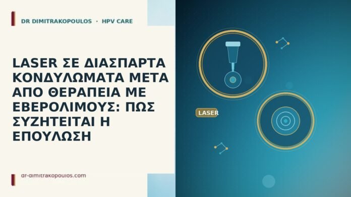 LASER ΣΕ ΔΙΑΣΠΑΡΤΑ ΚΟΝΔΥΛΩΜΑΤΑ ΜΕΤΑ ΑΠΟ ΘΕΡΑΠΕΙΑ ΜΕ ΕΒΕΡΟΛΙΜΟΥΣ: ΠΩΣ