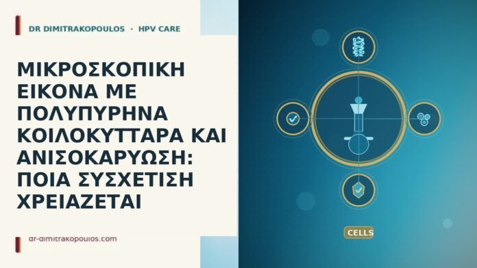 ΜΙΚΡΟΣΚΟΠΙΚΗ ΕΙΚΟΝΑ ΜΕ ΠΟΛΥΠΥΡΗΝΑ ΚΟΙΛΟΚΥΤΤΑΡΑ ΚΑΙ ΑΝΙΣΟΚΑΡΥΩΣΗ: ΠΟΙΑ ΣΥΣΧΕΤΙΣΗ ΧΡΕΙΑΖΕΤΑΙ