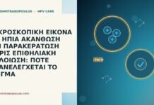 ΜΙΚΡΟΣΚΟΠΙΚΗ ΕΙΚΟΝΑ ΜΕ ΗΠΙΑ ΑΚΑΝΘΩΣΗ ΚΑΙ ΠΑΡΑΚΕΡΑΤΩΣΗ ΧΩΡΙΣ ΕΠΙΘΗΛΙΑΚΗ ΑΛΛΟΙΩΣΗ: ΠΟΤΕ ΕΠΑΝΕΛΕΓΧΕΤΑΙ ΤΟ ΔΕΙΓΜΑ ΜΙΚΡΟΣΚΟΠΙΚΗ ΕΙΚΟΝΑ ΜΕ ΗΠΙΑ ΑΚΑΝΘΩΣΗ ΚΑΙ ΠΑΡΑΚΕΡΑΤΩΣΗ ΧΩΡΙΣ ΕΠΙΘΗΛΙΑΚΗ ΑΛΛΟΙΩΣΗ: