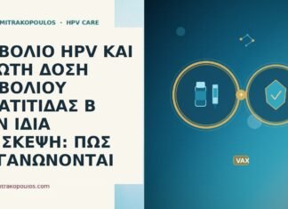 ΕΜΒΟΛΙΟ HPV ΚΑΙ ΠΡΩΤΗ ΔΟΣΗ ΕΜΒΟΛΙΟΥ ΗΠΑΤΙΤΙΔΑΣ Β ΤΗΝ ΙΔΙΑ
