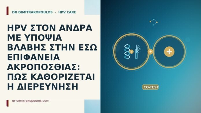 HPV ΣΤΟΝ ΑΝΔΡΑ ΜΕ ΥΠΟΨΙΑ ΒΛΑΒΗΣ ΣΤΗΝ ΕΣΩ ΕΠΙΦΑΝΕΙΑ ΑΚΡΟΠΟΣΘΙΑΣ: