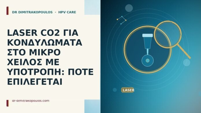 LASER CO2 ΓΙΑ ΚΟΝΔΥΛΩΜΑΤΑ ΣΤΟ ΜΙΚΡΟ ΧΕΙΛΟΣ ΜΕ ΥΠΟΤΡΟΠΗ: ΠΟΤΕ ΕΠΙΛΕΓΕΤΑΙ LASER CO2 ΓΙΑ ΚΟΝΔΥΛΩΜΑΤΑ ΣΤΟ ΜΙΚΡΟ ΧΕΙΛΟΣ ΜΕ ΥΠΟΤΡΟΠΗ: ΠΟΤΕ