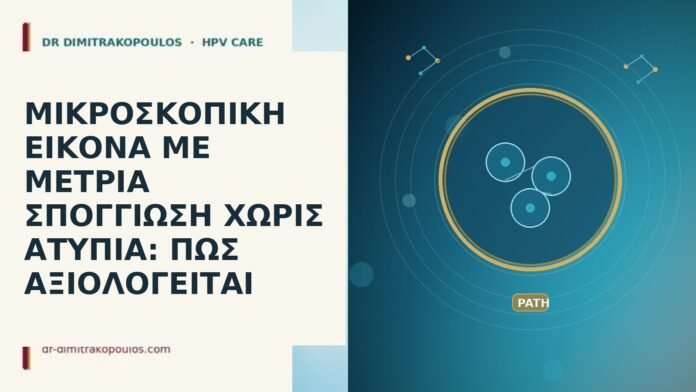 ΜΙΚΡΟΣΚΟΠΙΚΗ ΕΙΚΟΝΑ ΜΕ ΜΕΤΡΙΑ ΣΠΟΓΓΙΩΣΗ ΧΩΡΙΣ ΑΤΥΠΙΑ: ΠΩΣ ΑΞΙΟΛΟΓΕΙΤΑΙ ΜΙΚΡΟΣΚΟΠΙΚΗ ΕΙΚΟΝΑ ΜΕ ΜΕΤΡΙΑ ΣΠΟΓΓΙΩΣΗ ΧΩΡΙΣ ΑΤΥΠΙΑ: ΠΩΣ ΑΞΙΟΛΟΓΕΙΤΑΙ