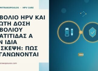 ΕΜΒΟΛΙΟ HPV ΚΑΙ ΠΡΩΤΗ ΔΟΣΗ ΕΜΒΟΛΙΟΥ ΗΠΑΤΙΤΙΔΑΣ Α ΤΗΝ ΙΔΙΑ