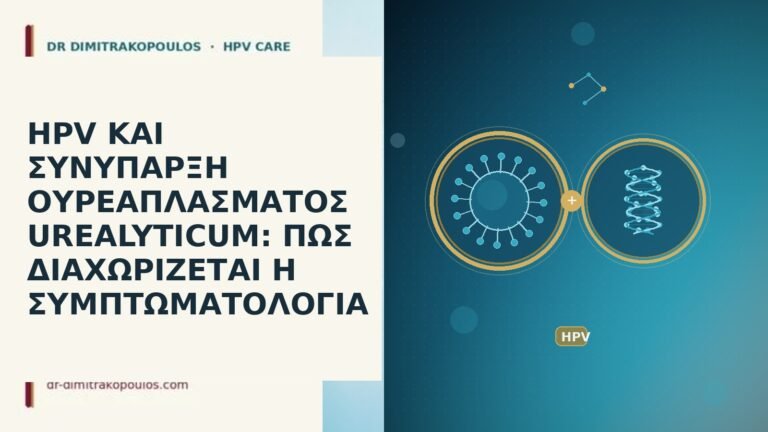 HPV ΚΑΙ ΣΥΝΥΠΑΡΞΗ ΟΥΡΕΑΠΛΑΣΜΑΤΟΣ UREALYTICUM: ΠΩΣ ΔΙΑΧΩΡΙΖΕΤΑΙ Η ΣΥΜΠΤΩΜΑΤΟΛΟΓΙΑ