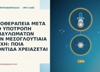 ΚΡΥΟΘΕΡΑΠΕΙΑ ΜΕΤΑ ΑΠΟ ΥΠΟΤΡΟΠΗ ΚΟΝΔΥΛΩΜΑΤΩΝ ΣΤΗΝ ΜΕΣΟΓΛΟΥΤΙΑΙΑ ΠΤΥΧΗ: ΠΟΙΑ ΦΡΟΝΤΙΔΑ ΧΡΕΙΑΖΕΤΑΙ ΚΡΥΟΘΕΡΑΠΕΙΑ ΜΕΤΑ ΑΠΟ ΥΠΟΤΡΟΠΗ ΚΟΝΔΥΛΩΜΑΤΩΝ ΣΤΗΝ ΜΕΣΟΓΛΟΥΤΙΑΙΑ ΠΤΥΧΗ: ΠΟΙΑ ΦΡΟΝΤΙΔΑ