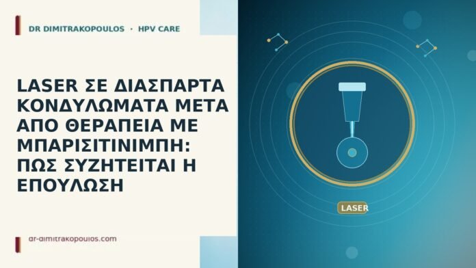 LASER ΣΕ ΔΙΑΣΠΑΡΤΑ ΚΟΝΔΥΛΩΜΑΤΑ ΜΕΤΑ ΑΠΟ ΘΕΡΑΠΕΙΑ ΜΕ ΜΠΑΡΙΣΙΤΙΝΙΜΠΗ: ΠΩΣ