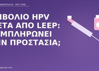 εμβόλιο HPV μετά LEEP