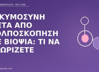 εγκυμοσύνη μετά κολποσκόπηση βιοψία