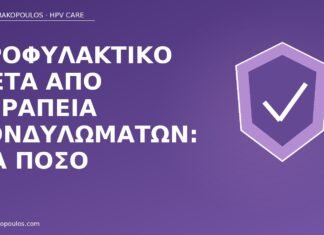 Προφυλακτικό μετά από θεραπεία κονδυλωμάτων: για πόσο προφυλακτικό μετά θεραπεία κονδυλωμάτων