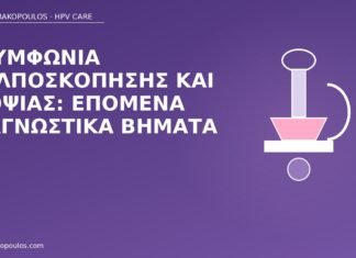 ασυμφωνία κολποσκόπησης βιοψίας