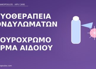κρυοθεραπεία σκουρόχρωμο δέρμα αιδοίου