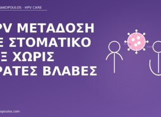 HPV μετάδοση με στοματικό σεξ χωρίς ορατές βλάβες HPV στοματικό σεξ μετάδοση