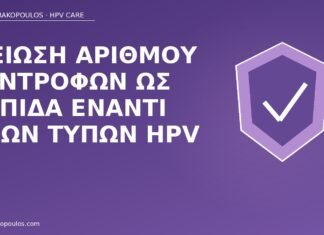Μείωση αριθμού συντρόφων ως ασπίδα έναντι νέων τύπων HPV μείωση συντρόφων HPV ασπίδα