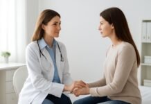 Εφαρμογή διαφράγματος και τραχηλικού καλύμματος από γυναικολόγο στη Γλυφάδα