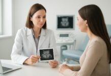 Ενδομητρίωμα ωοθήκης: πώς επηρεάζει τον πόνο και τη γονιμότητα; Ενδομητρίωμα ωοθήκης: πώς επηρεάζει τον πόνο και τη γονιμότητα; εικόνα σχετική με γυναικολογική εξέταση