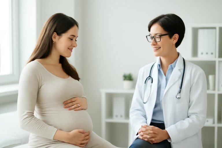 Υψηλή πίεση στην εγκυμοσύνη - ιατρική εξέταση από γυναικολόγο στη Γλυφάδα