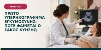 Πρώτο υπερηχογράφημα εγκυμοσύνης: πότε φαίνεται ο σάκος κύησης;