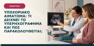 Υποχοριακό αιμάτωμα: τι δείχνει το υπερηχογράφημα και πώς παρακολουθείται;