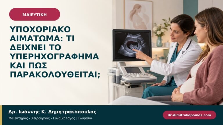 Υποχοριακό αιμάτωμα: τι δείχνει το υπερηχογράφημα και πώς παρακολουθείται;