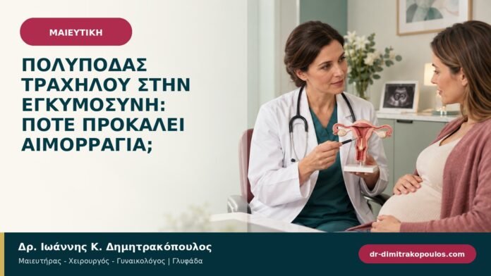 Πολύποδας τραχήλου στην εγκυμοσύνη: πότε προκαλεί αιμορραγία;