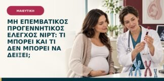 Μη επεμβατικός προγεννητικός έλεγχος NIPT: τι μπορεί και τι δεν μπορεί να δείξει;
