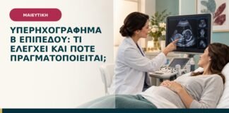 Υπερηχογράφημα Β επιπέδου: τι ελέγχει και πότε πραγματοποιείται;
