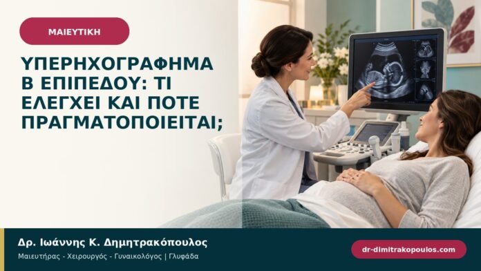 Υπερηχογράφημα Β επιπέδου: τι ελέγχει και πότε πραγματοποιείται;