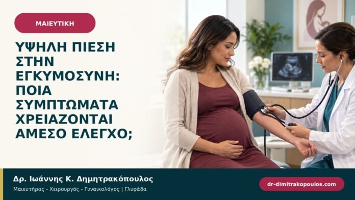 Υψηλή πίεση στην εγκυμοσύνη: ποια συμπτώματα χρειάζονται άμεσο έλεγχο;