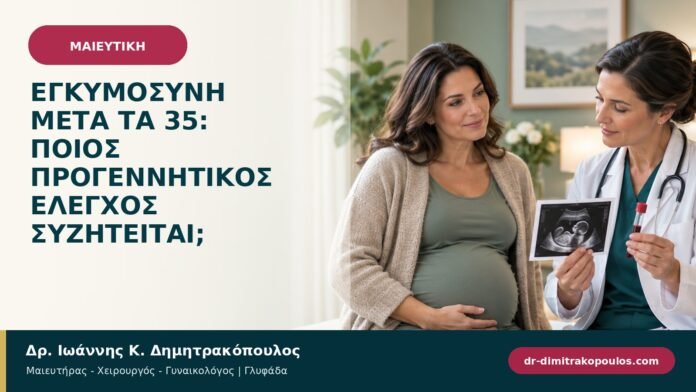 Εγκυμοσύνη μετά τα 35: ποιος προγεννητικός έλεγχος συζητείται;
