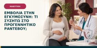 Εμβόλια στην εγκυμοσύνη: τι συζητώ στο προγεννητικό ραντεβού;