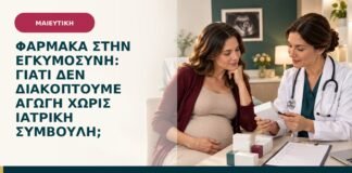 Φάρμακα στην εγκυμοσύνη: γιατί δεν διακόπτουμε αγωγή χωρίς ιατρική συμβουλή;