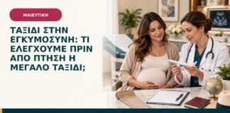 Ταξίδι στην εγκυμοσύνη: τι ελέγχουμε πριν από πτήση ή μεγάλο ταξίδι;
