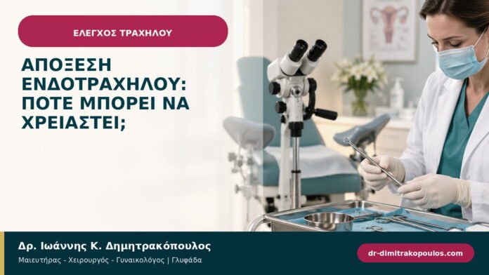 Απόξεση ενδοτραχήλου: πότε μπορεί να χρειαστεί;