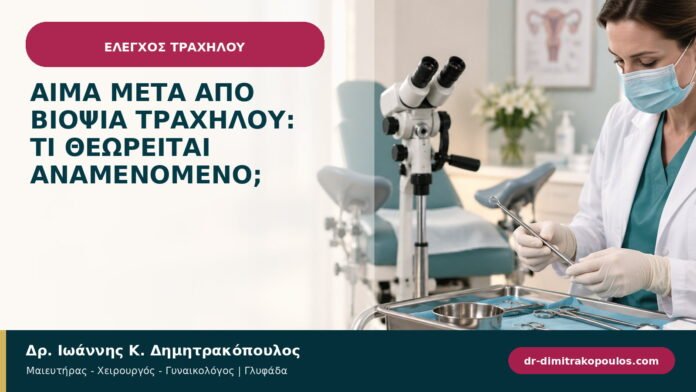 Αίμα μετά από βιοψία τραχήλου: τι θεωρείται αναμενόμενο; Αίμα μετά από βιοψία τραχήλου: τι θεωρείται αναμενόμενο;