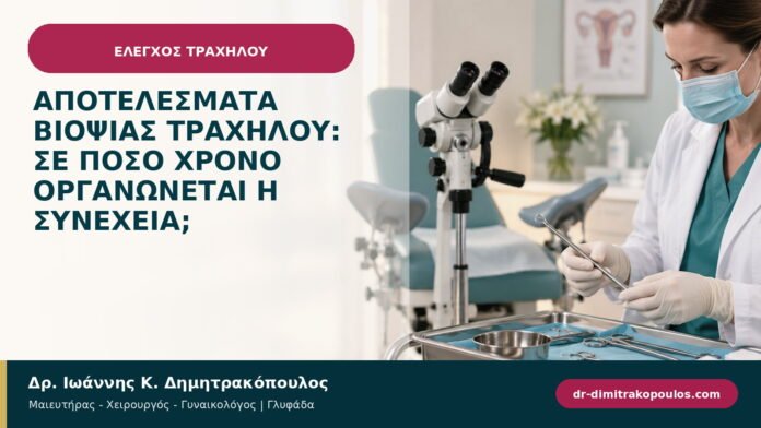 Αποτελέσματα βιοψίας τραχήλου: σε πόσο χρόνο οργανώνεται η συνέχεια; Αποτελέσματα βιοψίας τραχήλου: σε πόσο χρόνο οργανώνεται η συνέχεια;