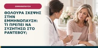 Θολούρα σκέψης στην εμμηνόπαυση: τι πρέπει να συζητήσω στο ραντεβού;