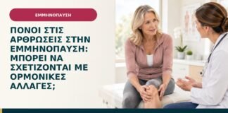 Πόνοι στις αρθρώσεις στην εμμηνόπαυση: μπορεί να σχετίζονται με ορμονικές αλλαγές;