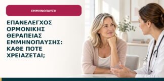 Επανέλεγχος ορμονικής θεραπείας εμμηνόπαυσης: κάθε πότε χρειάζεται;