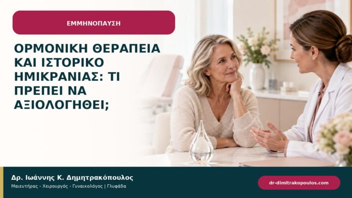 Ορμονική θεραπεία και ιστορικό ημικρανίας: τι πρέπει να αξιολογηθεί;